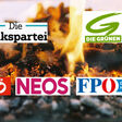 FPÖ, GRÜNE, NEOS, ÖVP, SPÖ zu Fragen der Heizungsförderung in Österreich vor den Wahlen im September 2024