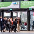 Messegeschehen, Trade fair activity, bei der Hydrogen Dialogue – Summit & Expo in Nürnberg