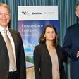 Gerhard Marterbauer (Deloitte Österreich), Nina Hampl (WU Wien) und Michael Strebl (Wien Energie)