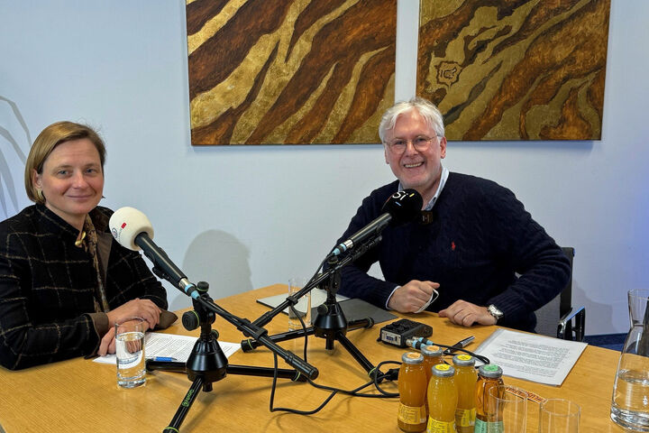 Iris Ortner im Gespräch mit Herbert Bachler