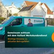 Fahrzeug Vaillant Werkskundendienst, Informationskampagne Gemeinsam achtsam