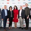 Gruppenfoto der Veranstalter und Vortragenden des Energytalks im April 2025 in Graz