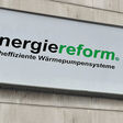 Firmenschild von Energiereform in Hessen/ D
