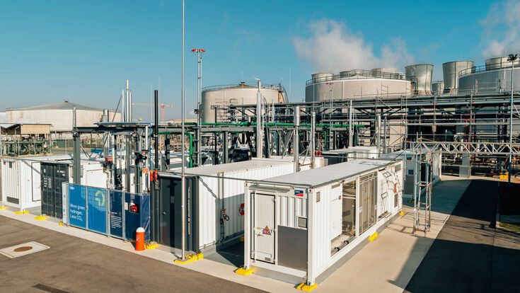 © OMV 2025, hydrogen, grüner Wasserstoff, omv, raffinerie, refinery, schwechat,