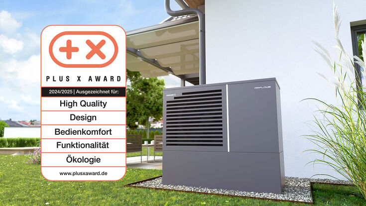 © Hargassner Wärmepumpe Airflow-M von Hargassner mit Plux X Award Auszeichnungen