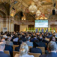 Personen im Palais Niederösterreich in Wien beim Zukunftsforum Grünes Gas