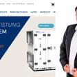 Webseite von TROX Österreich mit X-Cube-Gerät und Michael Pirngruber