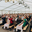 Viele Gäste bei der Eröffnungsfeier von Wagner Haustechnik in Hohenzell
