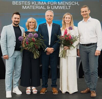 von links, Dominik Reisinger, Margit Reisinger, Johann Reisinger, Eva Reisinger, Johannes Part