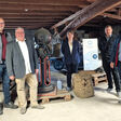 Andreas Rab, Harald Erös, Doris Hofbauer, Alfred Binder, Roland Spitzhirn im neuen Kältetechnik-Museum in Wien