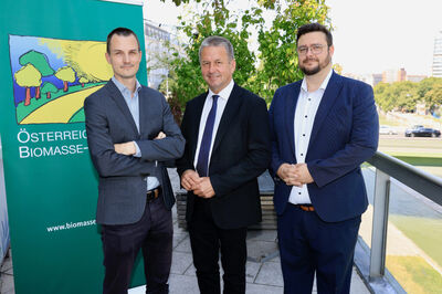 Lorenz Strimitzer, Franz Titschenbacher, Bernhard Wlcek, von links nach rechts