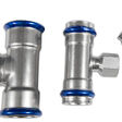 unterschiedliche Pressfittings von Aschl 1A Edelstahl