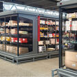 transparente Kühlmöbel von Hauser im Transgourmet Abholmarkt in Wals-Siezenheim