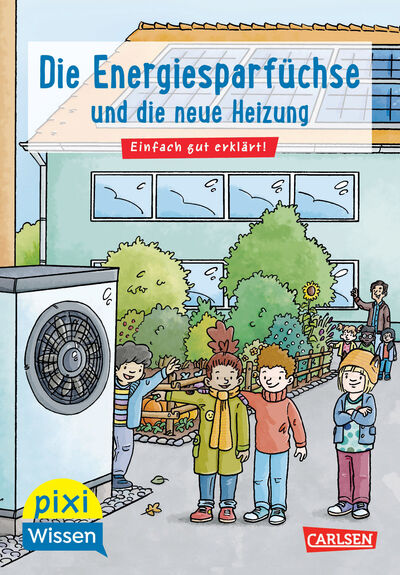 Cover „Die Energiesparfüchse und die neue Heizung“