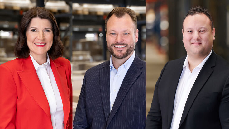 Erika Hochrieser, Florian Bouchal und Robert Just, Frauenthal Handel Gruppe