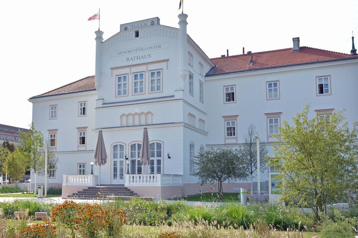 Das Rathaus von Tulln in Niederösterreich