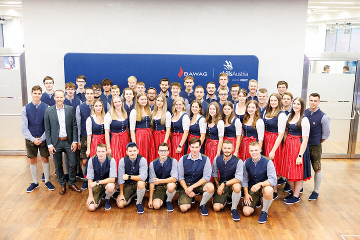 Österreich-Team der Berufs-EM EuroSkills 2025 in Herning, Dänemark