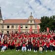 Lehrlinge der GC-Gruppe Österreich beim Lehrlingscamp 2025 im Schloss Puchberg in Wels