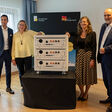 Praesentation Salzspeicher in Apetlon mit Stephan Sharma, Silvia Pitzl, Anja Haider-Wallner, Mag. Hans Peter Doskozil.