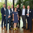 Simon Nehls, Prof. Ulrich Eser, Prof. Christoph Kaup, Annett Wettig, Udo Jung, Dror Peled, Frank Ernst. (v. l.)