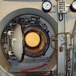 Blick ins Innere eines Teils des Atomkraftwerks in Zwentendorf, Niederösterreich