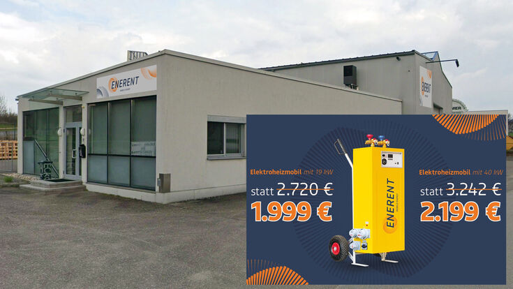 neuer Standort von ENERENT Austria in Engerwitzdorf und zeitlich limitiertes Sonderangebot
