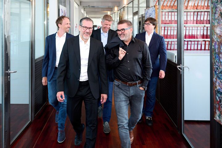Christian Lackner, Ralf Staadt, Harald Pönninger, Klaus Petraschka, Roman Flores Espinoza von KPPK Ziviltechniker