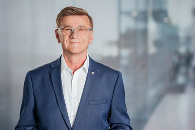 Portraitbild von Zoran Jelen, Geschäftsführer des Techem Wassertechnik-Bereichs