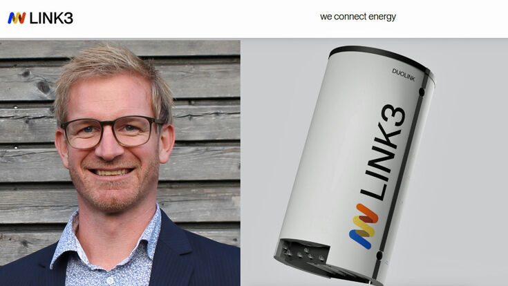 Markus Leeb, Geschäftsführer bei Link3 und ein Speicher des Unternehmens