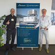 Gerald Katterbauer (Infranorm) und Norbert Rudy (bösch), von links