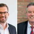 Christian Sieg (li.), Erik Feijen (re), BDR Thermea Deutschland