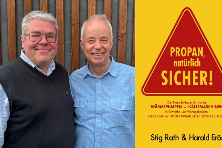 Harald Erös und Stig Rath, Autoren des Buches „Propan, natürlich sicher“