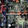Platine mit Elektronik-Komponenten für eine Steuerung