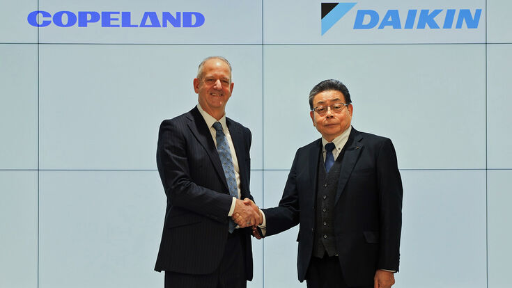 Ross B. Shuster (Copeland) und Jiro Tomita (Daikin)