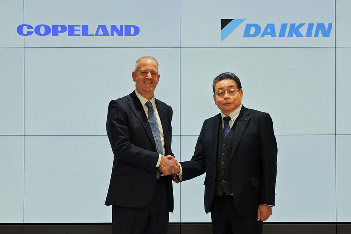 Ross B. Shuster (Copeland) und Jiro Tomita (Daikin)