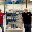 Thomas Bauer (links) und Manfred Fritz im ABEX in Parndorf/ Bgld.