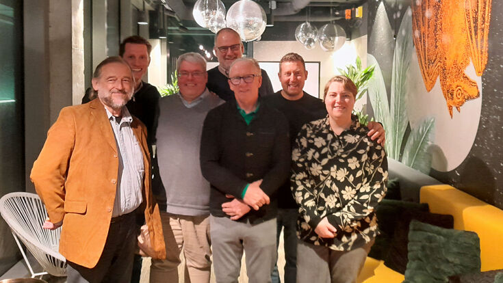 ÖGKT-Vorstand und Rechnungsprüfer Johannes Depauly, Andreas Klaudus, Harald Erös, Andreas Rab, Ernest Ljubeko, Alfred Binder, Doris Hofbauer