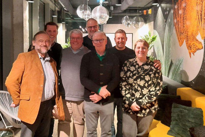 ÖGKT-Vorstand und Rechnungsprüfer Johannes Depauly, Andreas Klaudus, Harald Erös, Andreas Rab, Ernest Ljubeko, Alfred Binder, Doris Hofbauer