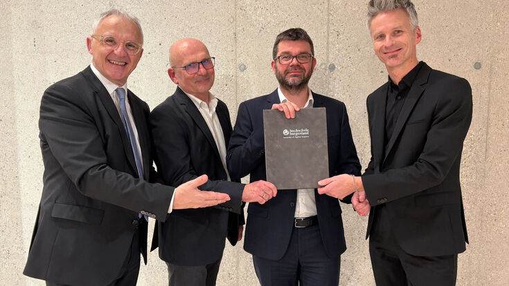 Georg Pehm, Christian Wartha, Jürgen Krail, Werner Stutterecker, Hochschule Burgenland
