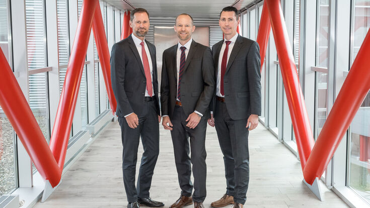 Mario Schindlmayr, Michael Hempt, Laurenz Tanzer von Würth Österreich