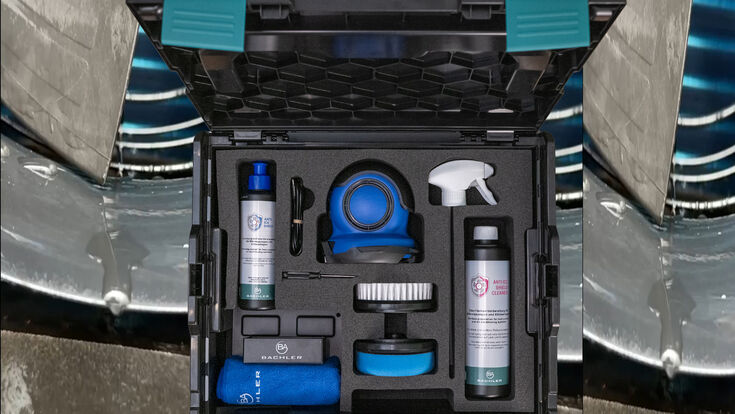 Wasser, das bei einem Ventilator abläuft;  Vereisungsschutz für Wärmepumpen-Außengeräte von BA-Bachler in einer L-Boxx