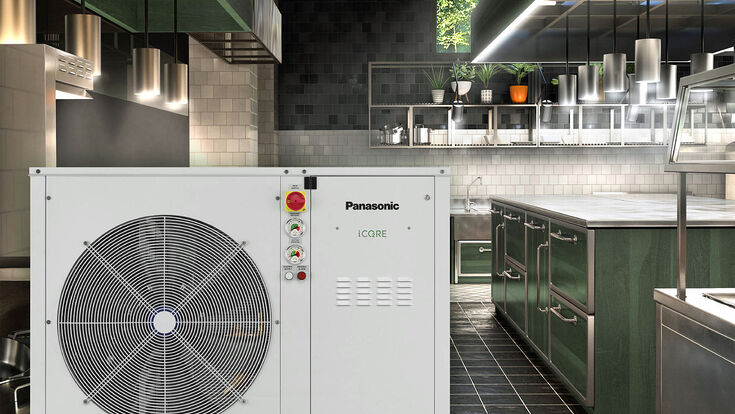 CO2-Verflüssigungssatz iCORE von Panasonic zur Kühlung für den Einzelhandel
