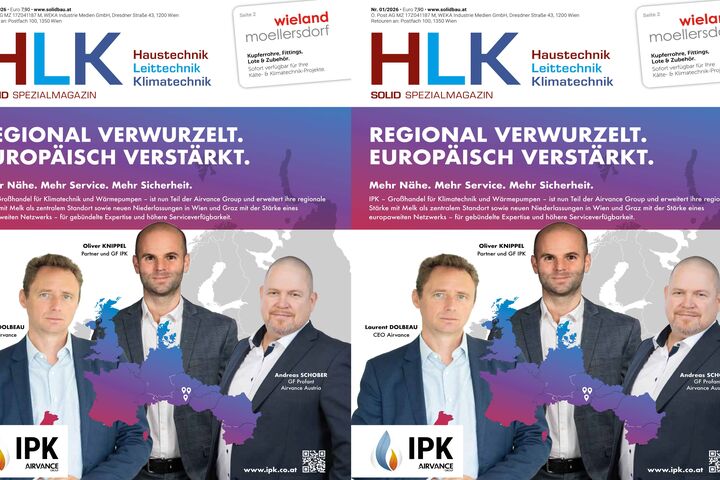 Titelseite der HLK Solid 1-2026
