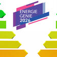 Energielabel-Balken und Logo EnergieGenie 2026