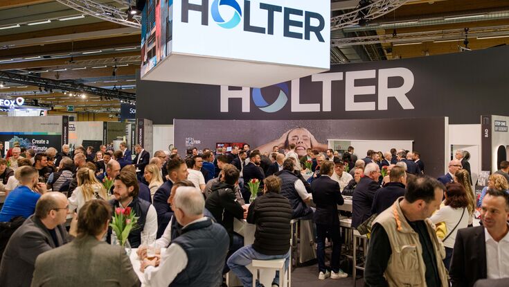 bestens besuchter HOLTER Stand zur Energiesparmesse 2026 in Wels