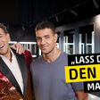 Schauspieler Mark Keller und Söhne Aaron und Joshua posieren für die Kampagne „Lass das doch den Profi machen“