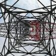 Hochspannungsmasten zur Übertragung elektrischer Energie