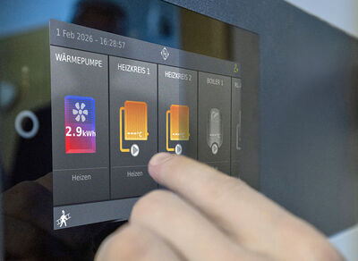 neue TouchPro Steuerung von Hargassner