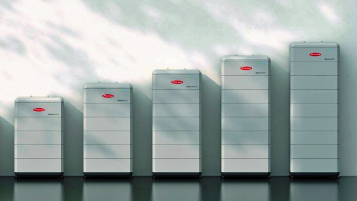 Resvera Pro Hochvolt-Stromspeichersystem von Fronius ist modular erweiterbar