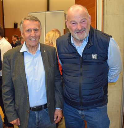 Gustav Gründler (li.) und Thomas Müller